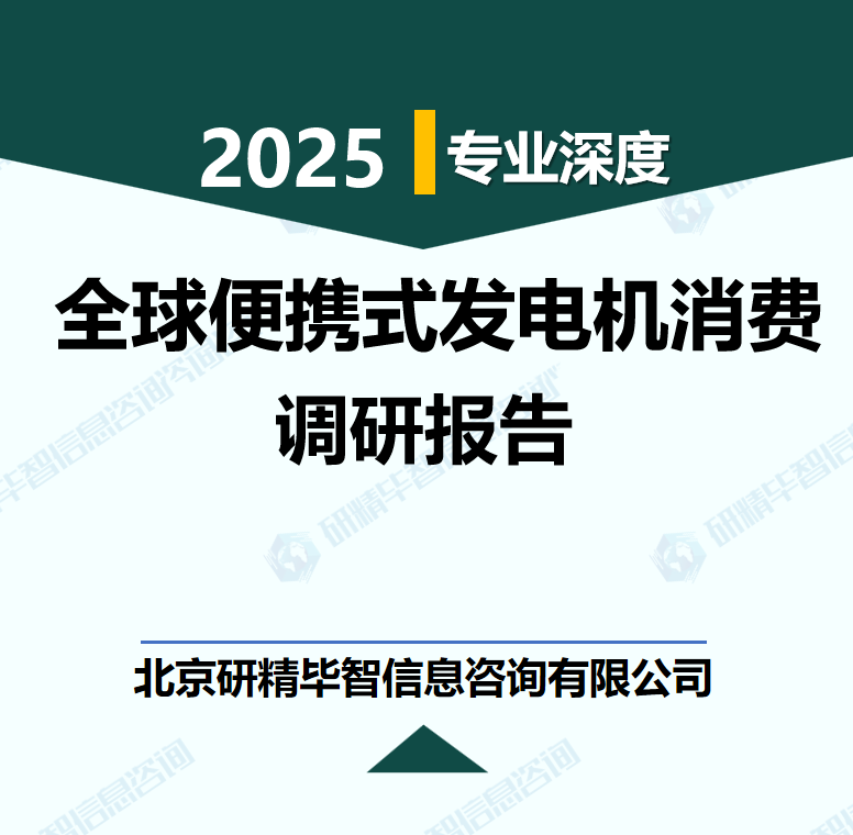 全球便攜式發(fā)電機(jī)消費(fèi)行業(yè)數(shù)據(jù)及市場(chǎng)調(diào)研分析報(bào)告
